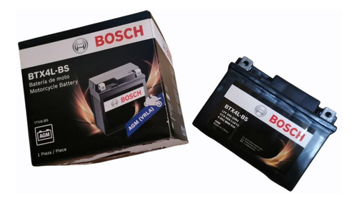 Bateria Moto 3ah Bosch Btx4l-bs