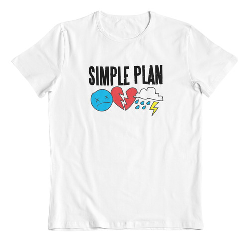 Camiseta Simple Plan Rock Pop Punk