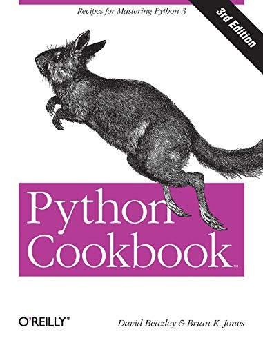 Book : Python Cookbook, Third Edition - Beazley, David -...