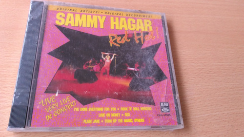 Cd Sammy Hagar - Red Hot! ( Lacrado)