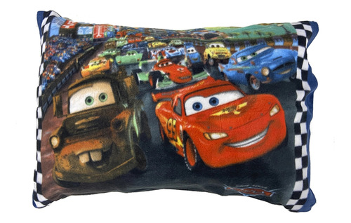 Funda Almohada Polar 50 X 70 Cm Cars Original Y Oficial