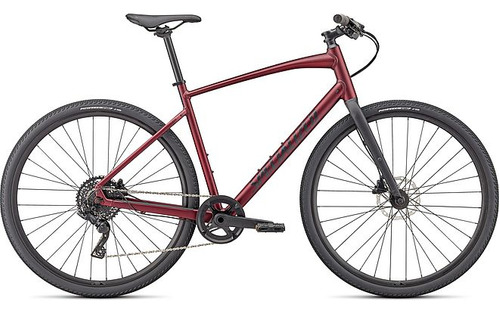 Bicicleta Para Ciudad Specialized Sirrus X 3.0 Color MAROON/BLACK/BLACK REFLECTIVE Tamaño del cuadro L