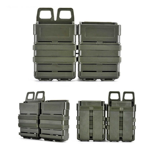 Pouch Molle Accesorios Airsoft Para Chaleco Tactico Mag M4