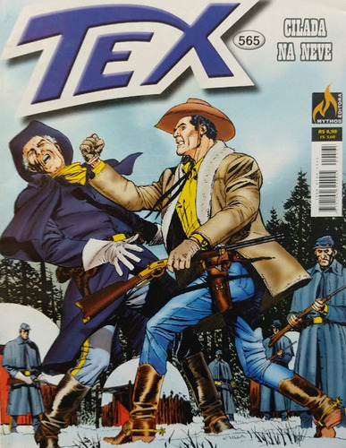 Tex: Cilada Na Neve, De Tito Faraci. Série Tex, Vol. 565. Editora Mythos, Capa Mole, Edição 565 Em Português, 2016