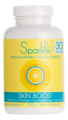 Sparkle Collagen Peptide Suplemento Cpsulas 30das Pldoras 25