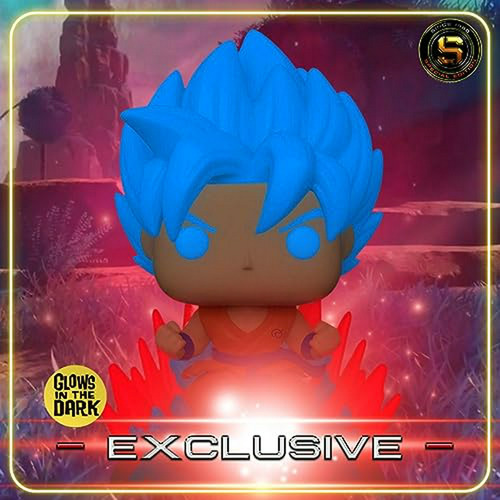 Pop! Animación - Dragon Ball Super Ssgss Goku (kaio-ken) Fig