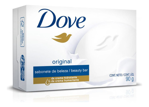 Kit Sabonete Dove Original 90g Em Barra - Caixa 48 Unidades