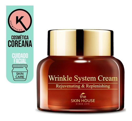 Crema Anti Arrugas Wrinkle System Cream - Cosmética Coreana