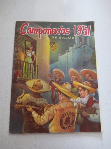 Libro. Campanadas De Salud 1951. Remedios Del Dr. Bell. 