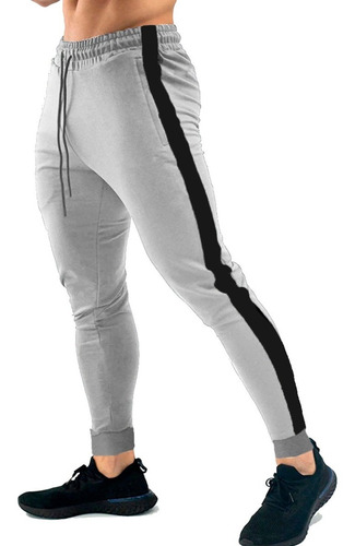 Imagen 3 de 10 de Pantalon Chupin Hombre Joggin Joggers Gimnasia Deportivo A11