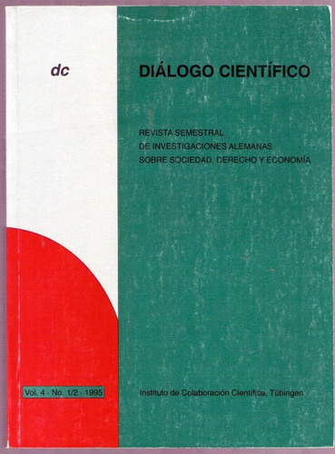 Dialogo Cientifico Revista De Investigaciones Alemanas 1995