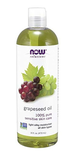 Aceite De Semilla De Uva Now Foods, 16 Onza