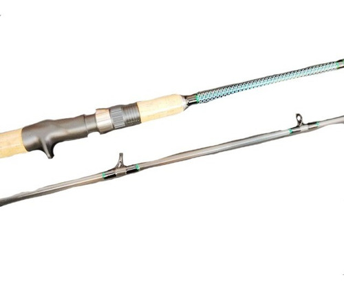 Imagen 2 de 3 de Caña Tech Majestic 2.40 Mts 2 Tramos Baitcast Rotativo