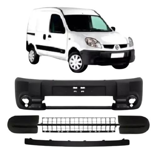 Trompa Renault Kangoo 2008 A 2014 Paragolpe Rejillas