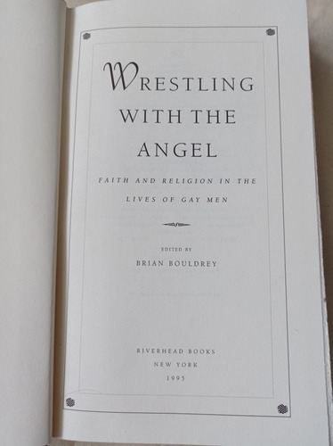 Wrestling With The Angel Faith And Religión In The Lives 