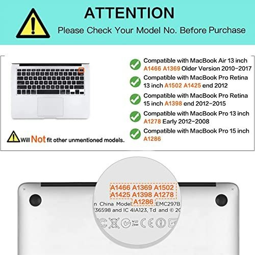 Funda De Teclado De Silicona Mosiso Compatible Con Yjyse
