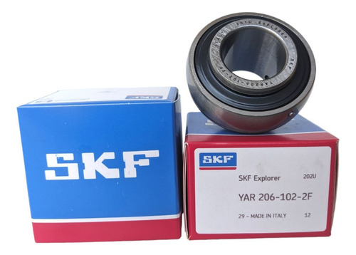 Rodamiento Chumacera Yar-206-102-2f Marca Skf