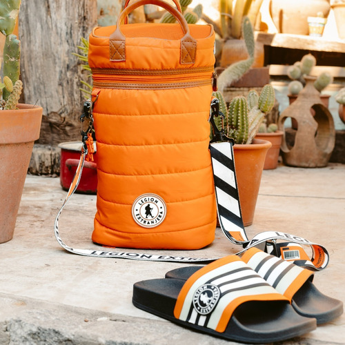 Imagen 6 de 10 de Mochila Matera Diamond Pop Naranja