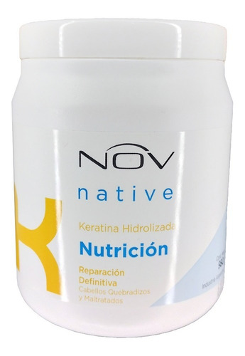 Nutricion Mascara Keratina Hidrolizada 980gr Nov Native