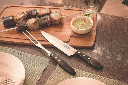 Conjunto de talheres Tramontina, 15 peças de chapas de aço inoxidável