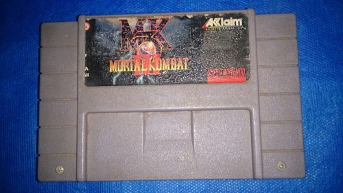 Mortal Kombat 3 Super Nintendo Testado 