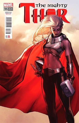 Marvel Comics The Mighty Thor #705 Lady Thor 705 Variante