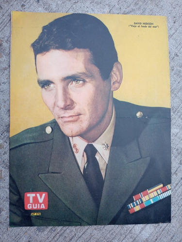 Poster Tv Guia N.173 - David Hedison-viaje Al Fondo Del Mar