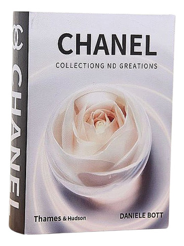 Caja Libro Chanel Grande Decorativa Organizadora
