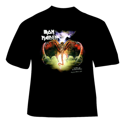 Polera Iron Maiden - Ver 104 - Live At Donington