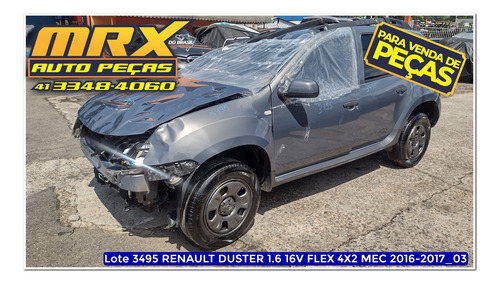 Sucata Renault Duster 1.6 16v Flex 4x2 Mec 2016 Pecas