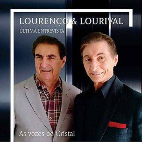 Cd Lourenço & Lourival - As Vozes De Cristal - Novo Lacrado