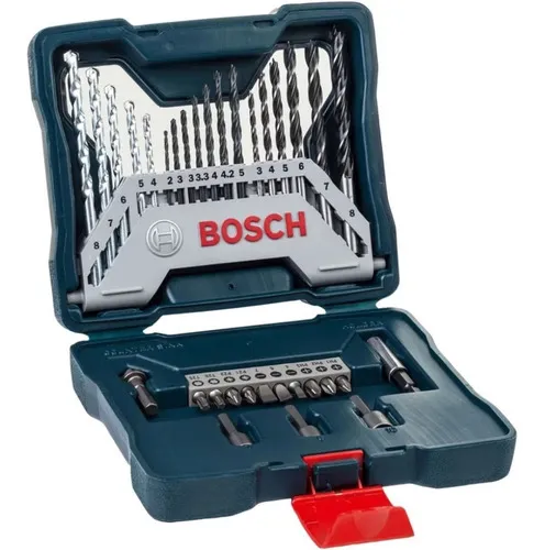 comprar Kit De Pontas E Brocas Maleta X-line Com 33 Unidades Bosch