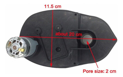 // Motor Eléctrico Con Caja De Cambios 12 V 12 V 35000 Rpm