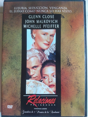 Dvd Relaciones Peligrosas Glenn Close