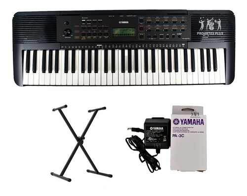 Teclado Yamaha Psr-e273 + Atril + Base + Adaptador Pa-3c 