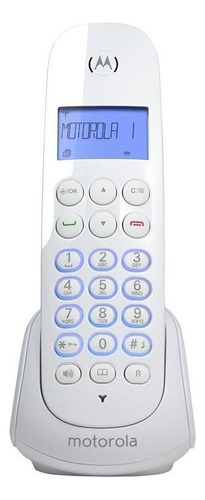 Telefone Motorola  M750W sem fio - cor branco