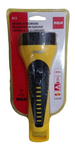 Linterna Recargable Marca Rca Modelo Rl9 2 Años Garantía 