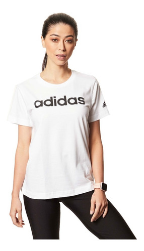 Camiseta Feminina Essentials Slim Logo adidas