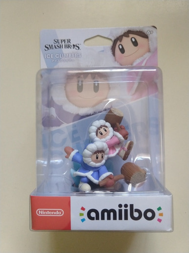 Figura Amiibo Ice Climbers (super Smash Bros) Sellada