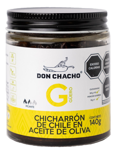 Chicharrón De Chile Güero Don Chacho De 140 Gr