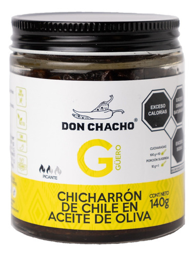 Chicharrón De Chile Güero Don Chacho 2 Pack De 140 Gr C/u