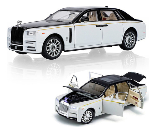 Rolls Royce Phantom Limusinas Miniatura Metal Coche 1/24