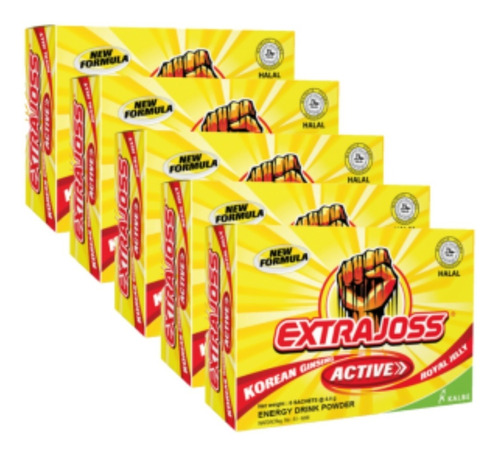 Extrajoss Energy Drink 5 Pack 30 Sachets Mix De Frutas