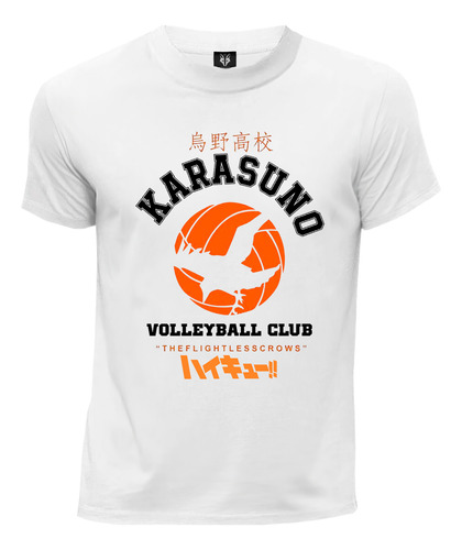 Camiseta Anime Haikyuu Club Karasuno
