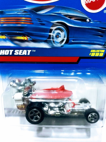 Carrito Hot Wheels Hot Seat Edición 1998 Escala 1:64