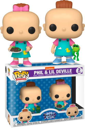 Funko Pop! Television: Rugrats - Phil And Lil 2 Pack Special