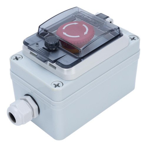 Botón Pulsador De Parada De Emergencia Ip67, A Prueba De Agu
