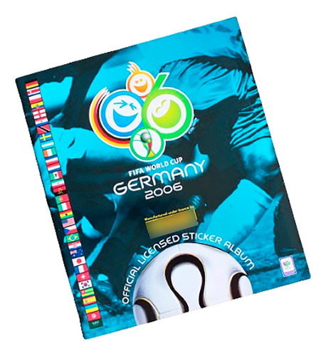 ¬¬ Álbum Vacío Fútbol Mundial Alemania 2006 Panini Zp