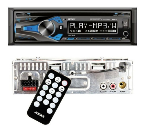 Estereo Jensen Cdx3119 Cd Usb Aux Bluetooth 1 Din