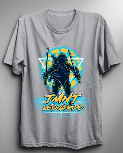 Polera De Mujer De Tortugas Ninjas - Tmnt - Leonardo